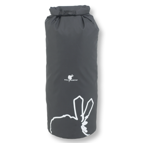 70 liter drybag i grå