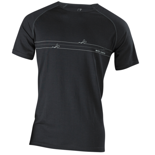 Argon - Herre merino t-shirt - Grå