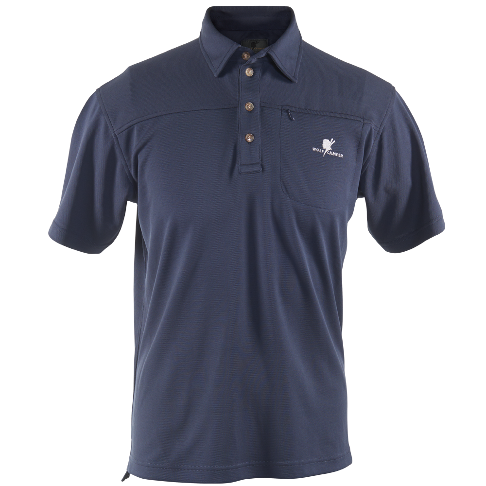 Marocco Herrepolo Dunkelblau Wolf Camper