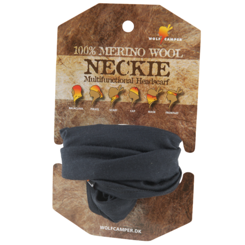 Merino Neckie - Sort