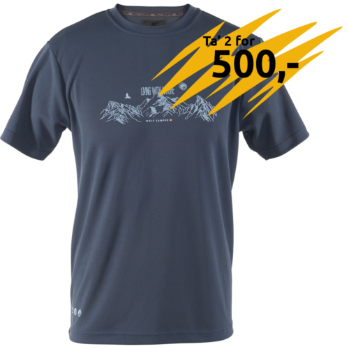 Alps - T-shirt für Männer - blau