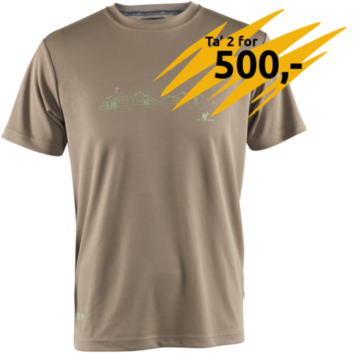Landscape - Herre T-shirt - Kaki