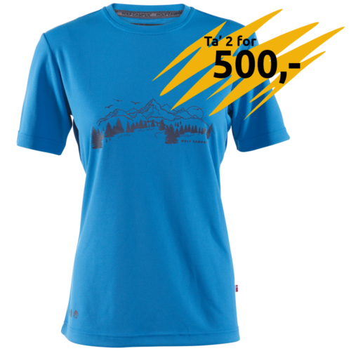Womens T-shirt - Blau