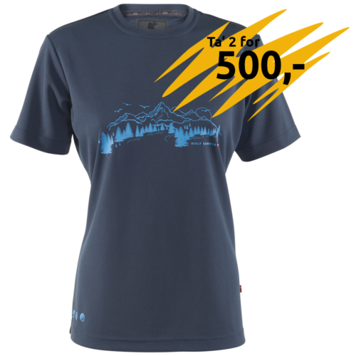 Womens T-shirt - Dunkelblau