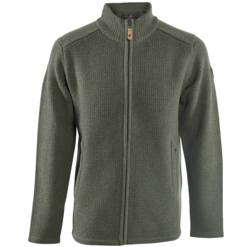 Mowanza herrestrik i lambswool - grøn
