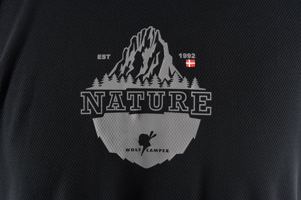 Nature herre T-shirt - sort - Billede 2