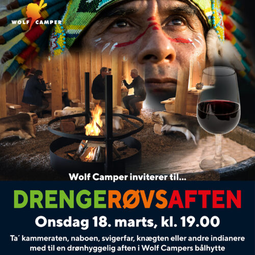 Billet - Drengerøvsaften, 18. marts 19.00