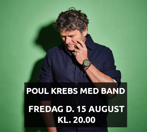 Billet Poul Krebs med band, 15. august 2025 kl. 20.00