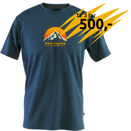 Makalu Herre T-shirt - Blå