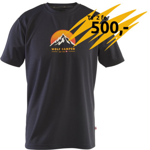 Makalu Herre T-shirt - Sort