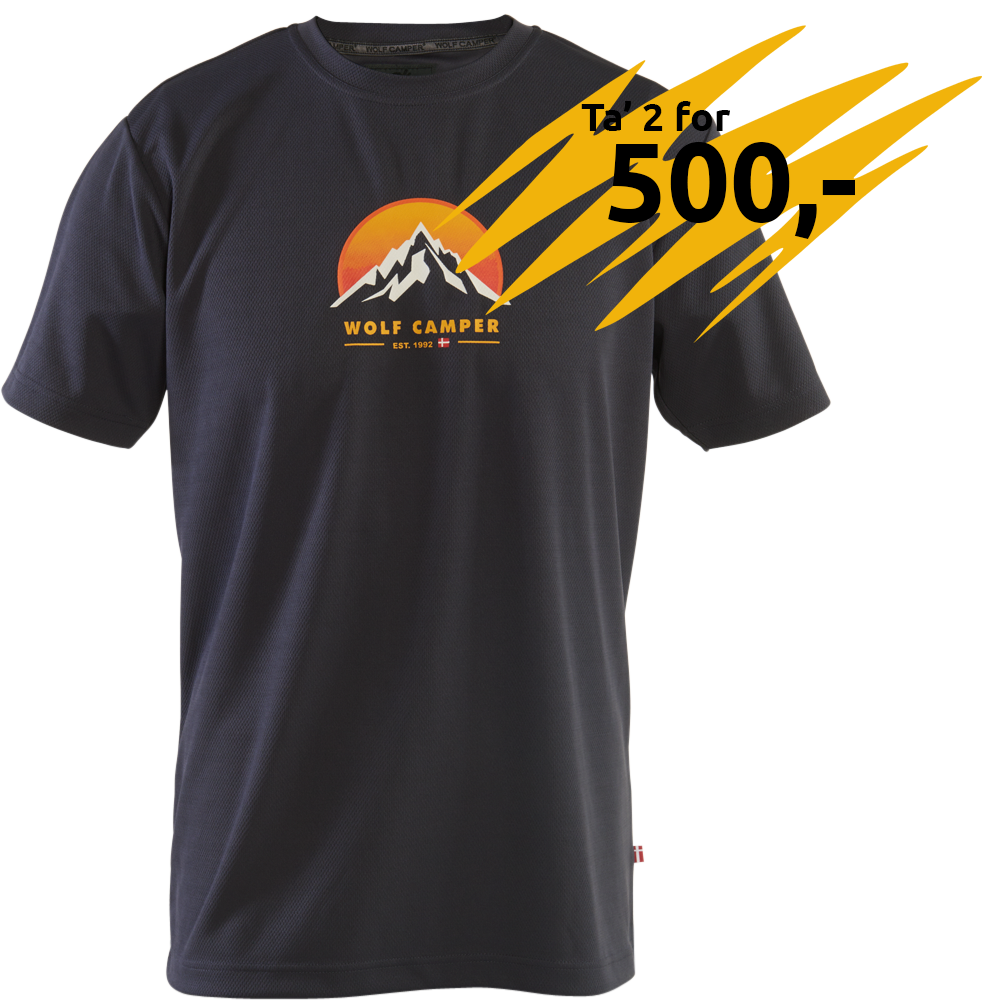 Makalu herre T-shirt - sort