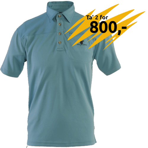 Marocco herrepolo - Ocean green