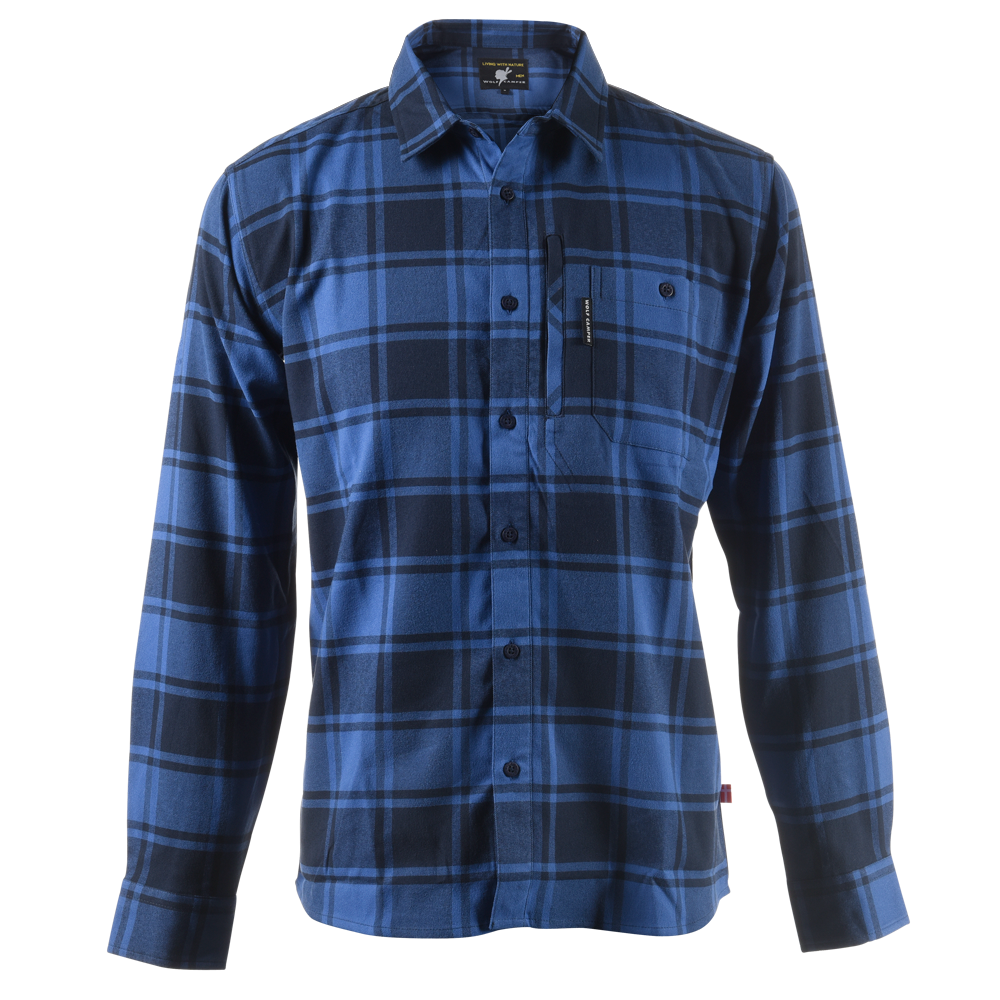 Ashkii - Outdoor herreskjorte - Blå