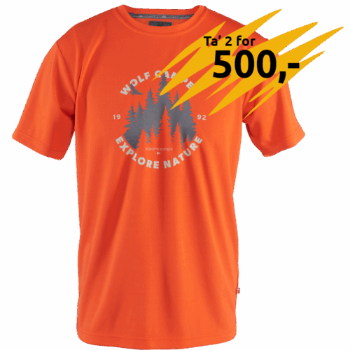 Eagle T-shirt orange