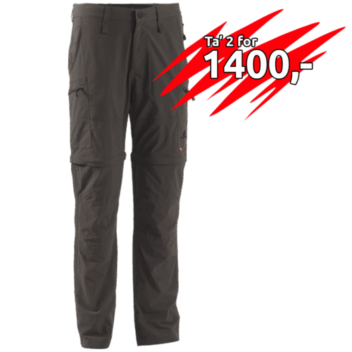 Makaya unisex zip-off buks - oliven