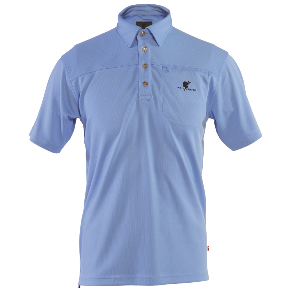 Marocco herrepolo - light blue