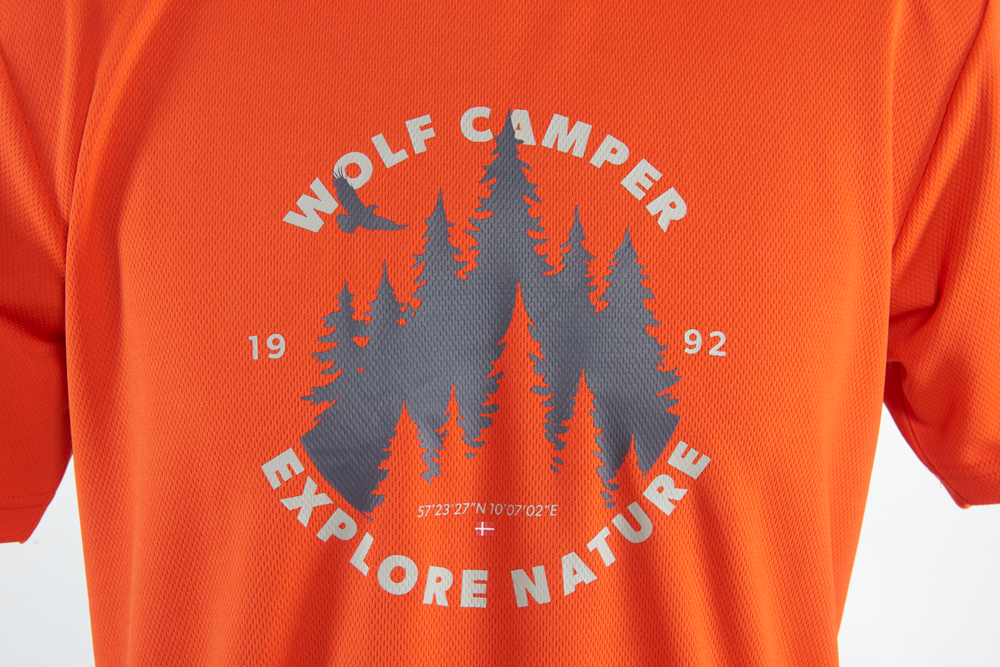Eagle T-shirt orange - Billede 2