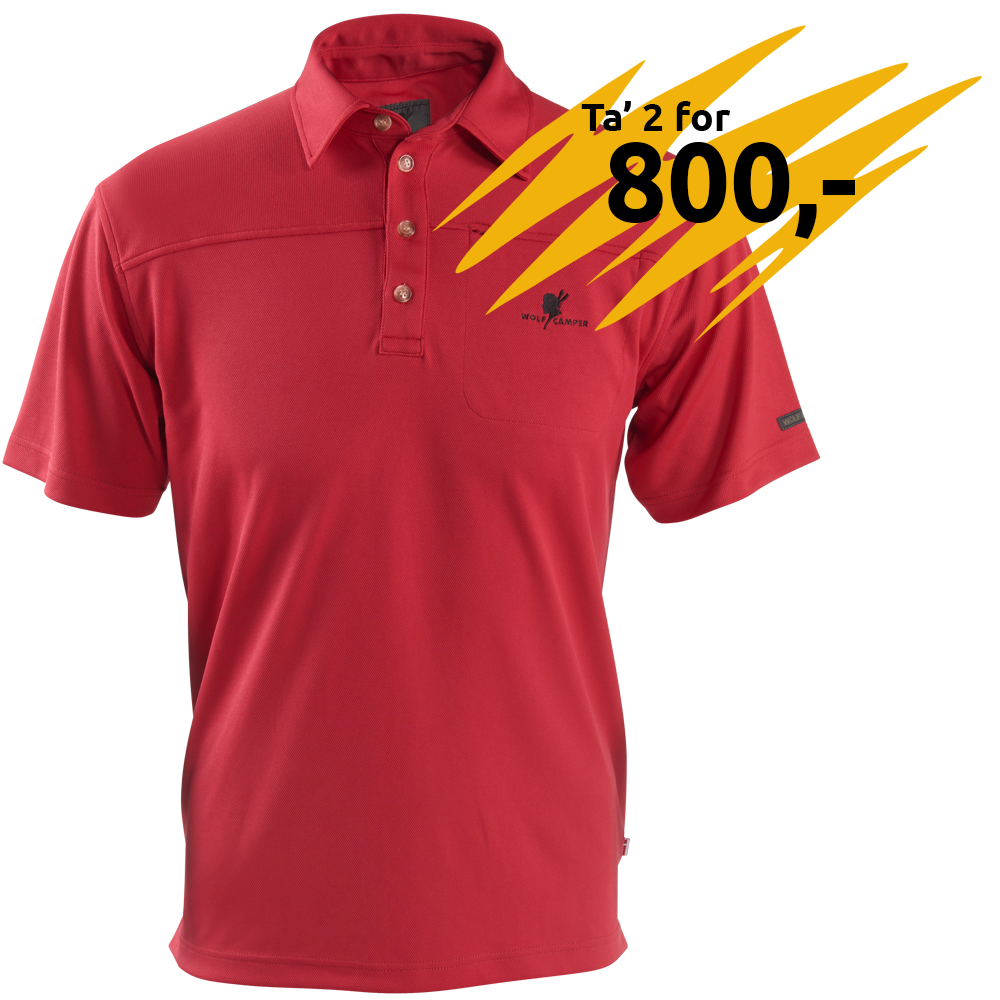 Marocco herrepolo - urban red