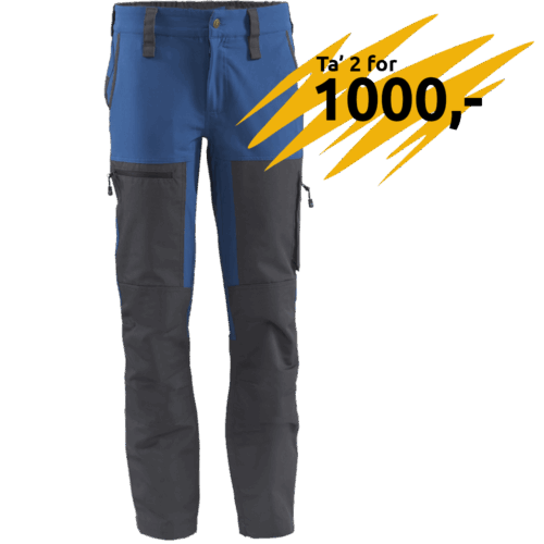 Bidzil unisex outdoorbuks - blå