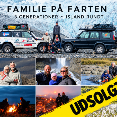 Udsolgt - 3 generationer på Island. Onsdag d. 7. oktober 2026