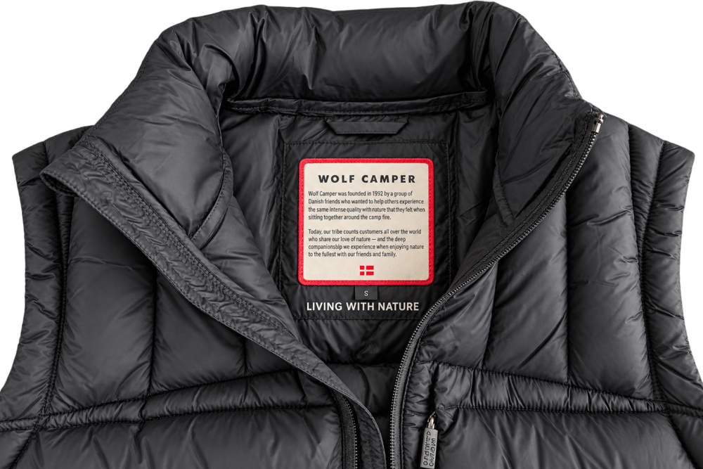 Bergen vest - sort - Billede 2